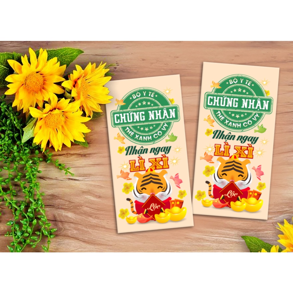 Combo 2 Bao Lì Xì Hottrend 2022 Siêu Đẹp Độc Lạ