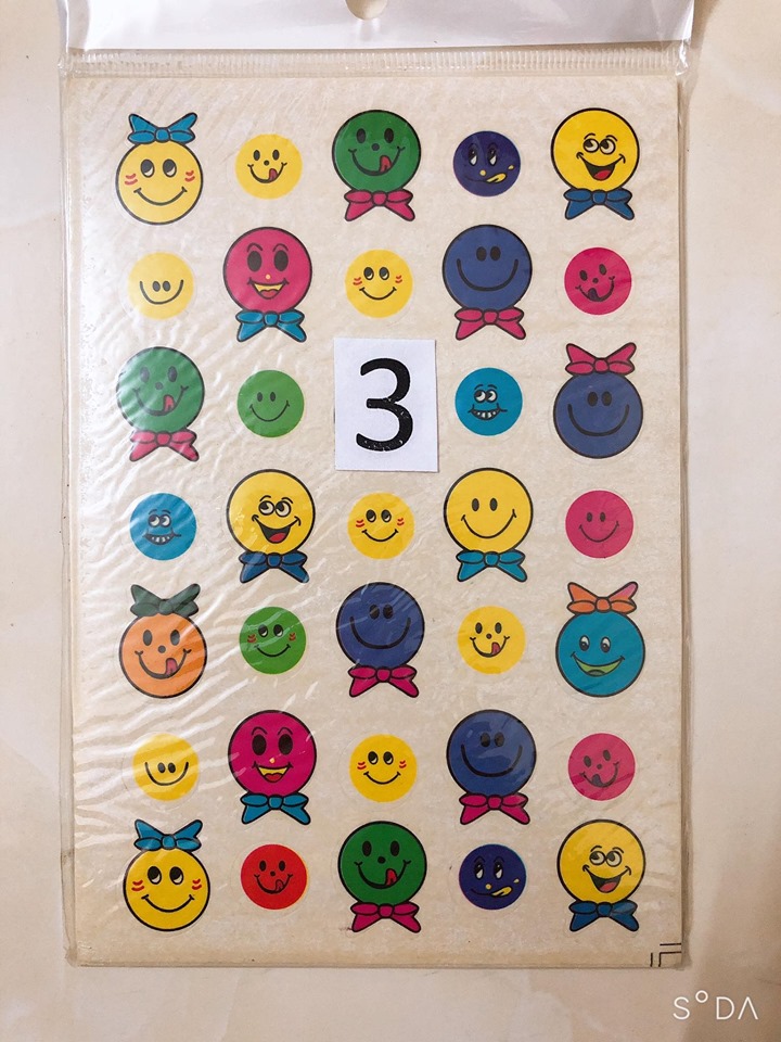 Túi 10 Tờ Sticker Các Mẫu
