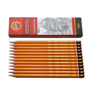 [HCM]Hộp 12 cây bút chì Tiệp Khắc KOH 2B