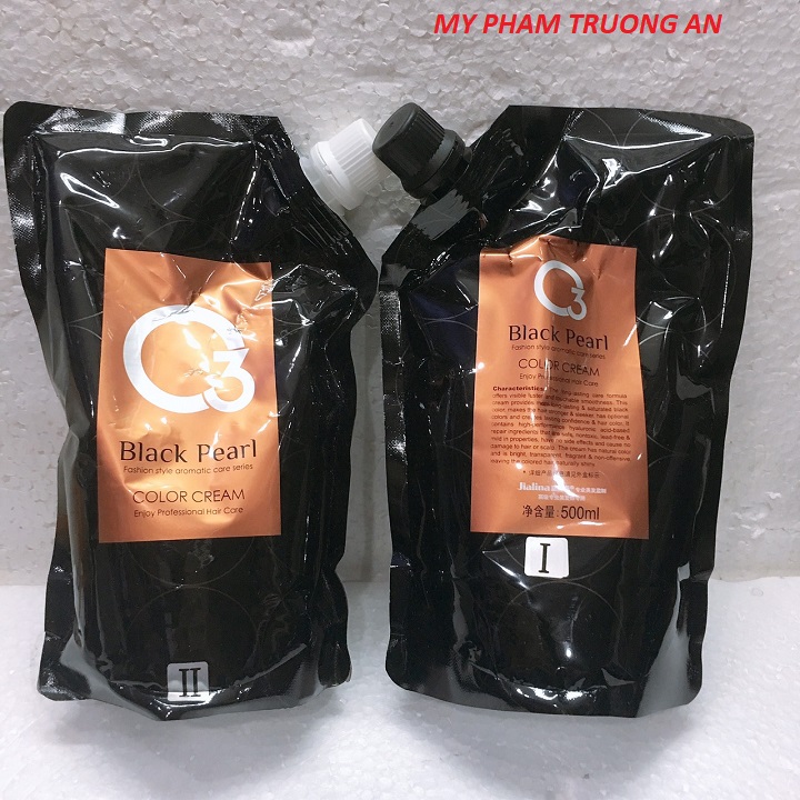 THUỐC NHUỘM TÓC ĐEN  HÀN QUỐC(TẶNG CHỔI NHUỘM)