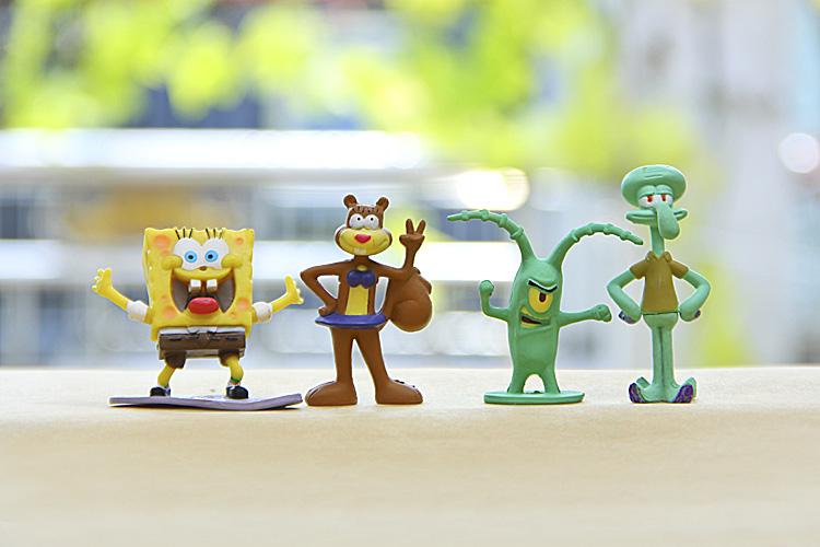 Mô Hình Đồ Chơi Các Nhân Vật Trong Phim (Chú bọt biển tinh nghịch SpongeBob)