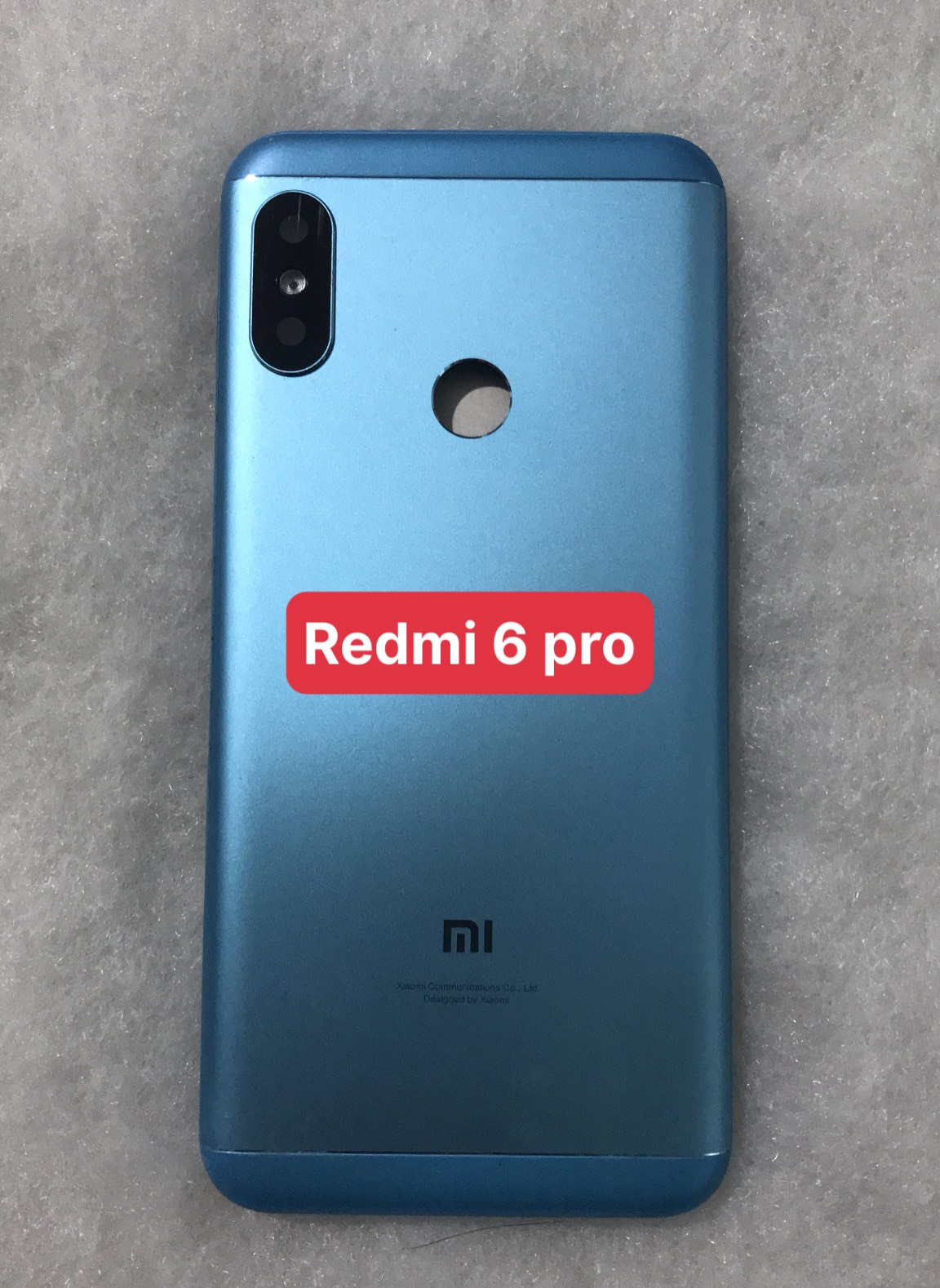 Bộ xương vỏ xiaomi Redmi 6 pro / Mi A2 lite (Bộ gồm Lưng ,sườn ,Phím bấm, kính camera)
