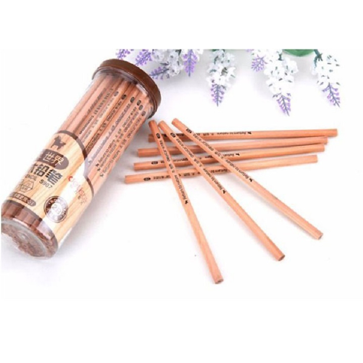 HỘP 50 CÂY BÚT CHÌ GỖ HB (CAM KẾT HÀNG LOẠI 1)