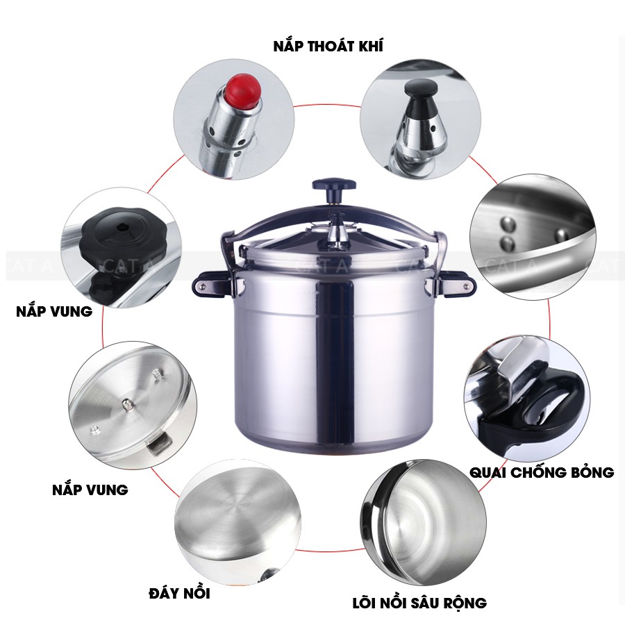 28cm Sikma pressure cooker, capacity 11 liters
