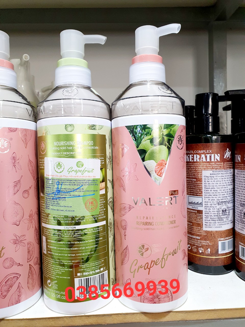 Dầu gội phục hồi chống rụng, kích mọc tóc tinh chất bưởi AILISE Grapefruit 850ML