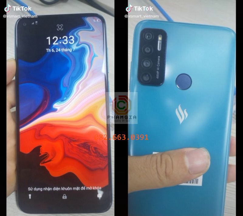 Dán cường lực nano camera Vsmart Live 4