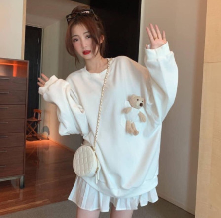 ẢNH THẬT - Áo gấu túi ngực HSU1