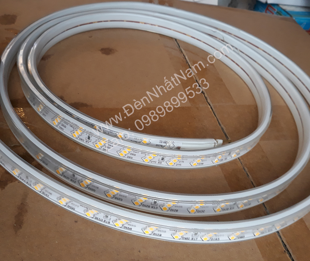 Combo 100m Led Dây, 3 hàng, mắt led 2835 (1 cuộn)