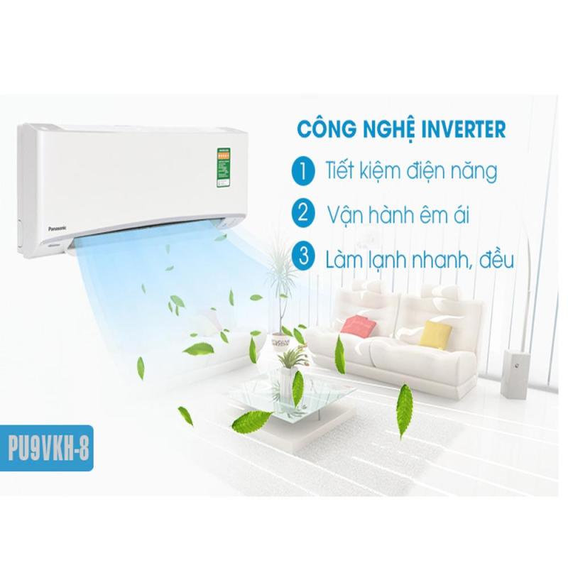 Bảng giá Điều hòa Panasonic 9000BTU 1 chiều inverter PU9VKH-8