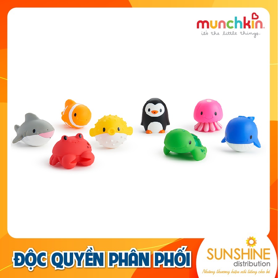 BỘ 8 SINH VẬT BIỂN MUNCHKIN