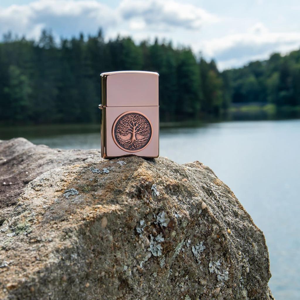 Bật Lửa Zippo Tree of Life Emblem 49638