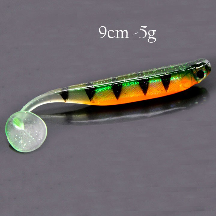 mồi mềm câu lure mồi cá mềm 9cm 5g  (cam kết đổi trả trong 2 tuần đầu)