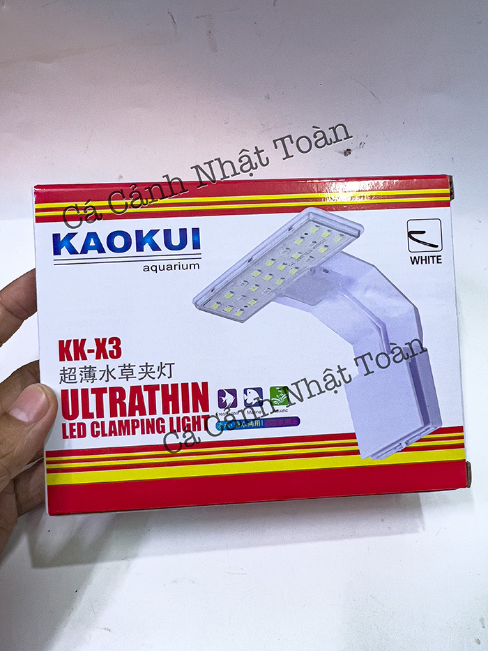 "hoàn tiền đến 10%" đèn led kẹp mini cho bể cá cảnh kaokui x3