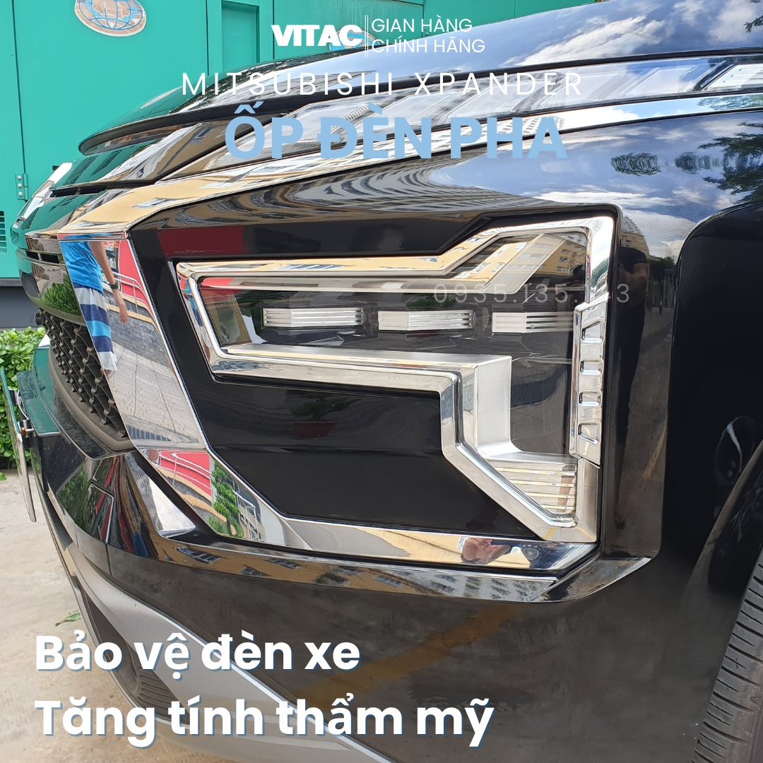 Ốp viền đèn trước sau Xpander 2019-2023