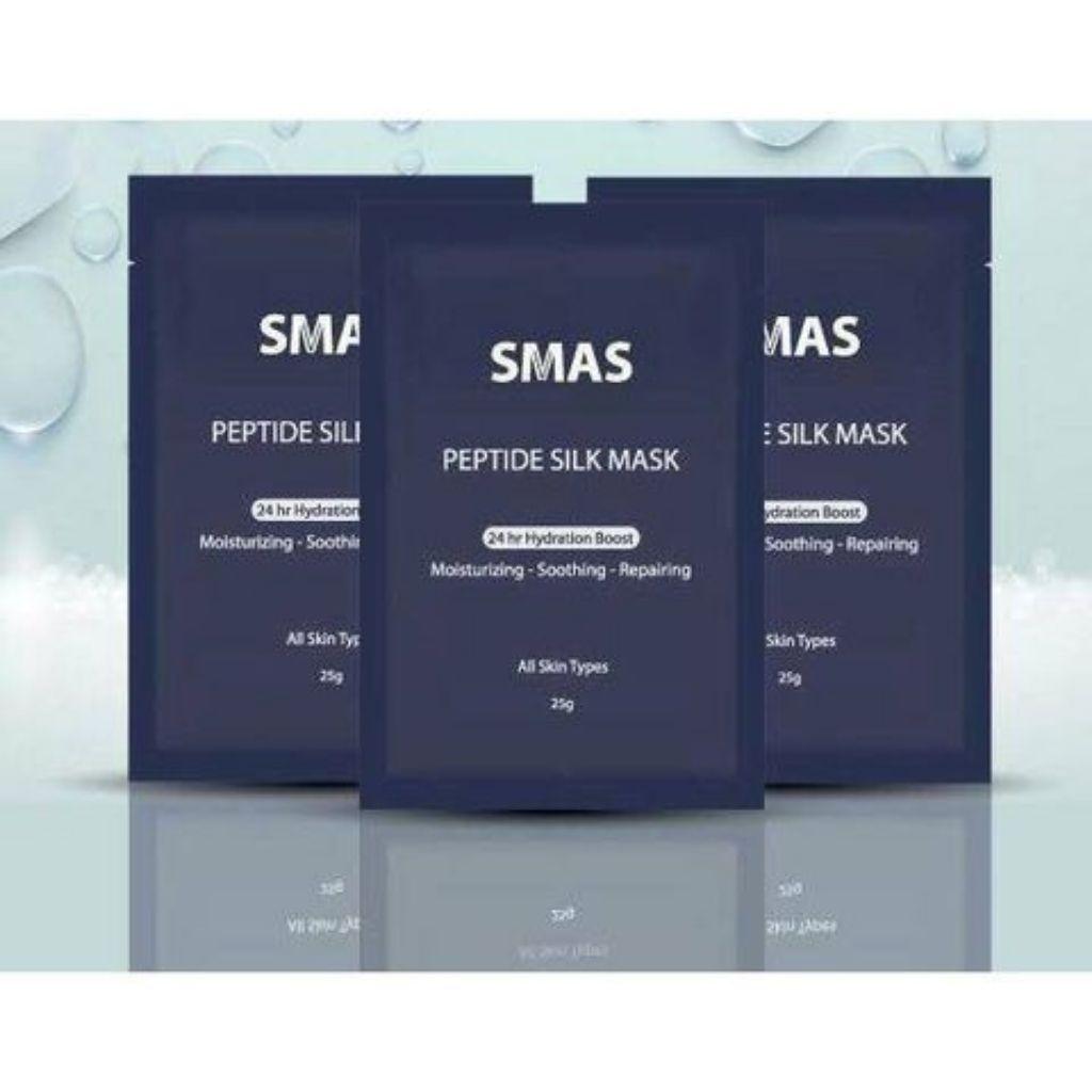 Mặt Nạ Cấp Ẩm, Phục Hồi Da SMAS Peptide Silk Mask 24H Hydration Boost 25g