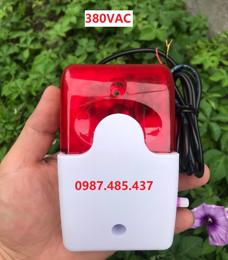 Còi Báo mất pha - mất điện 1 pha 3 pha - Chuông báo động mất điện mất pha