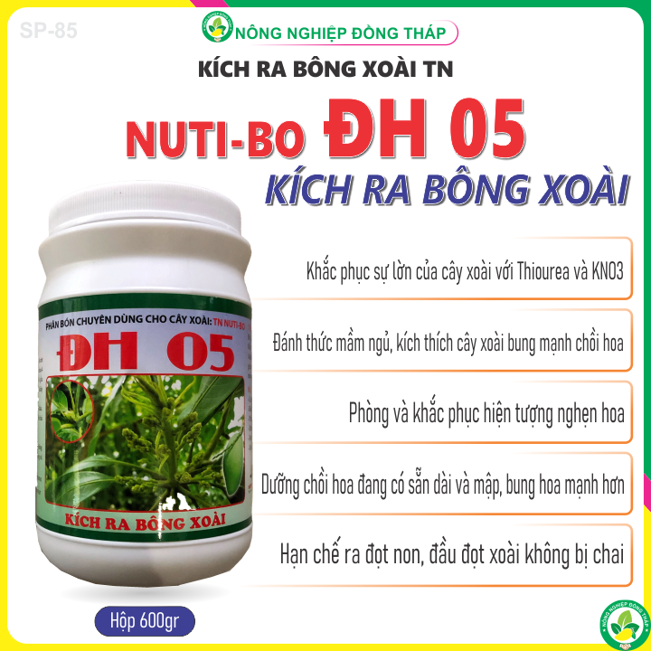 Kích Ra Bông Xoài TN NUTI-BO ĐH 05 (hộp 600gr)