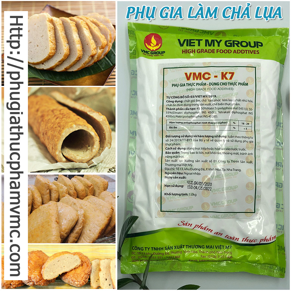 Phụ Gia Giò Chả VMC K7, NONPHOS, MP