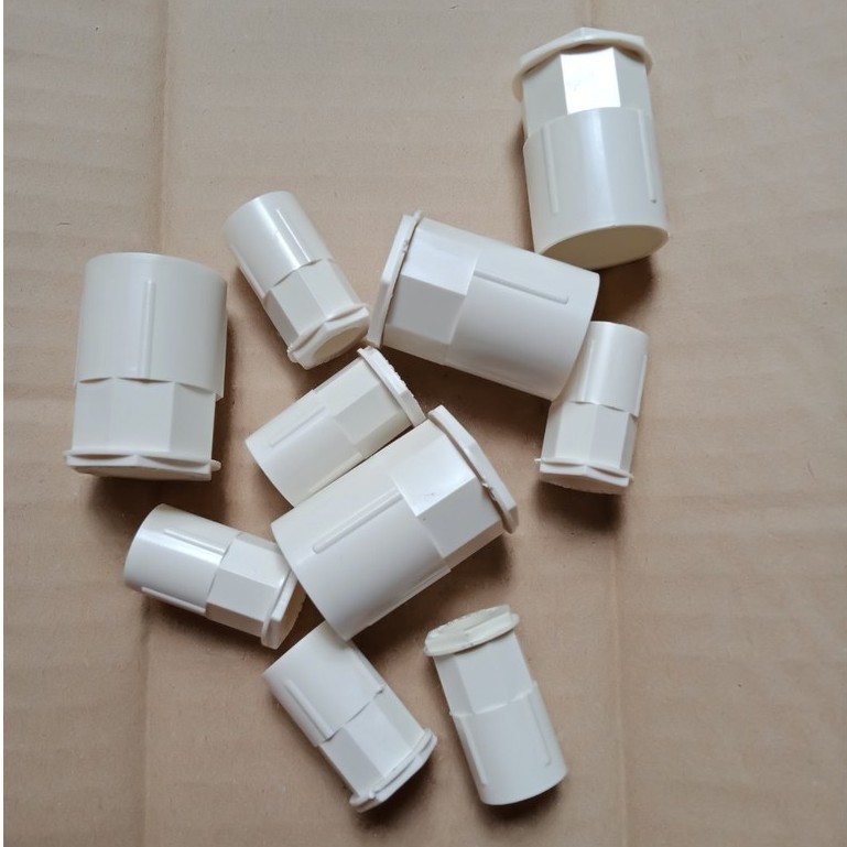 Compo 10 đầu khớp nối có ren ống luồn dây điện phi 16, 20, 25