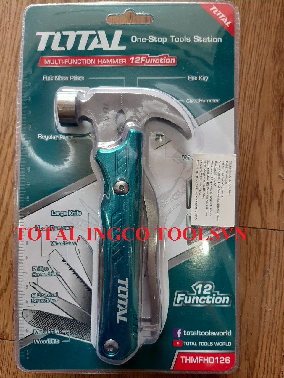Búa đa năng total THMFH0126