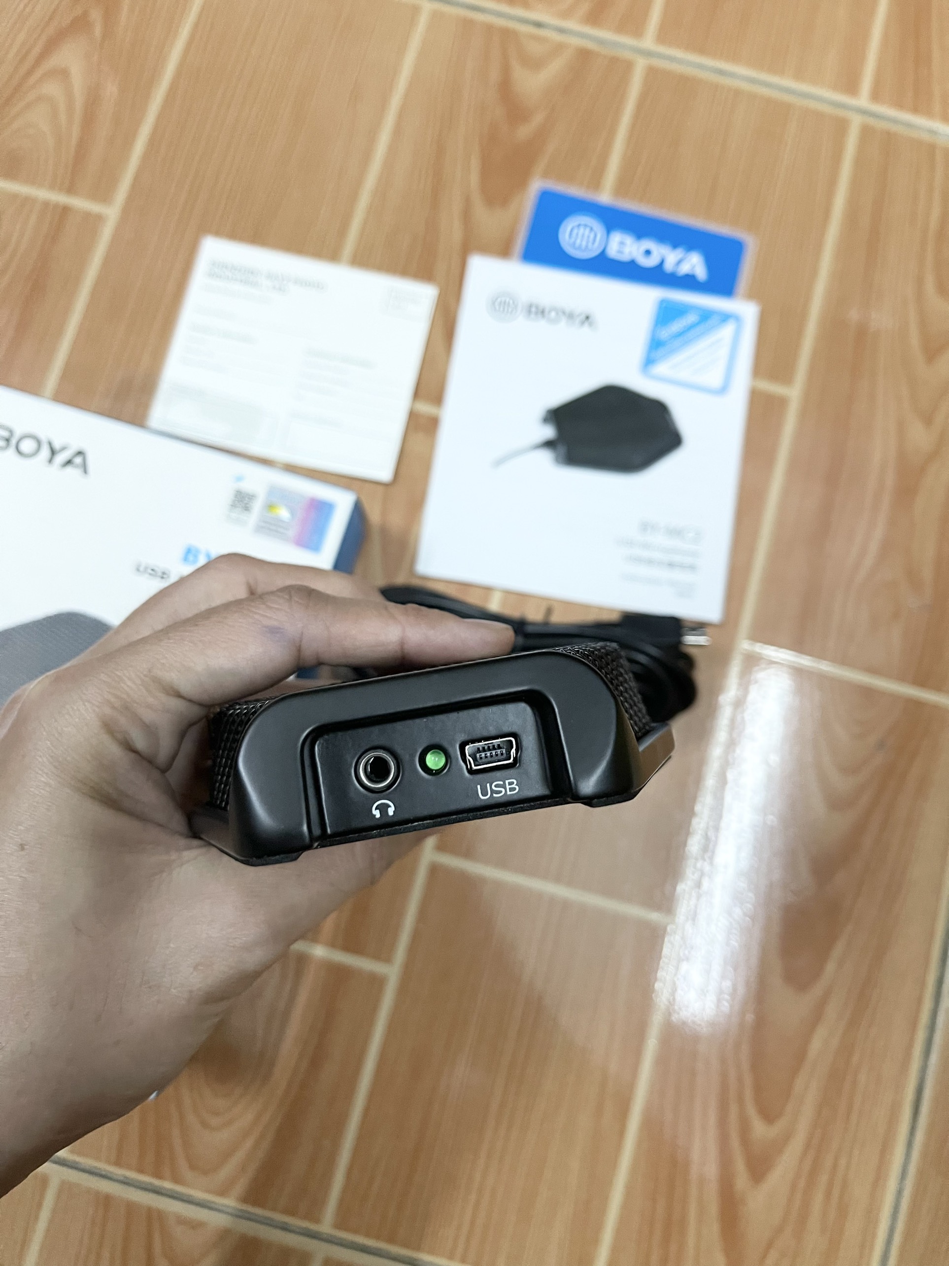 Micro USB hội nghị Boya BY-MC2