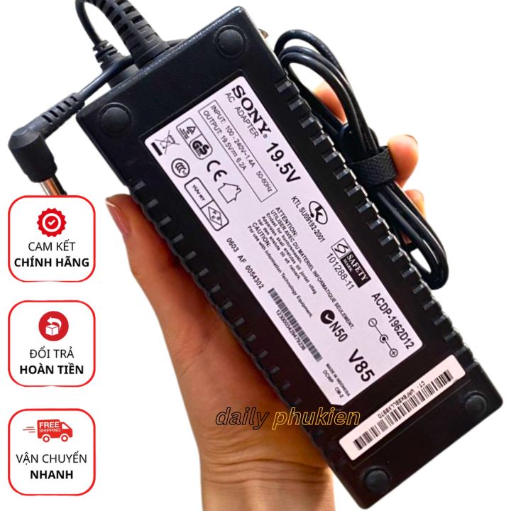 Adapter nguồn cho tivi Sony 19.5V 6.2A 120W xịn