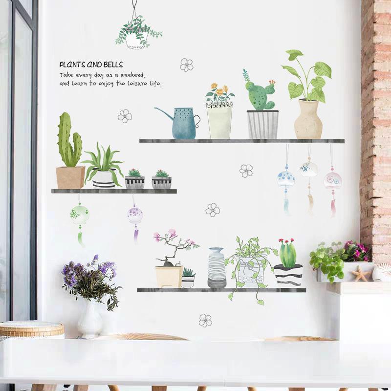 Building blocks cactus wall decal xcwatsapp. sticker wall mural
