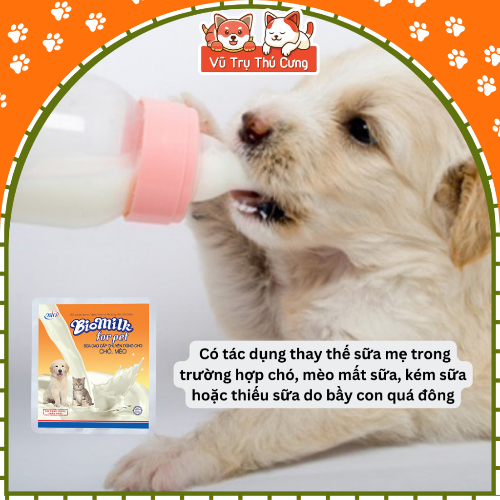 Sữa Bio Milk cho Chó Mèo 100g