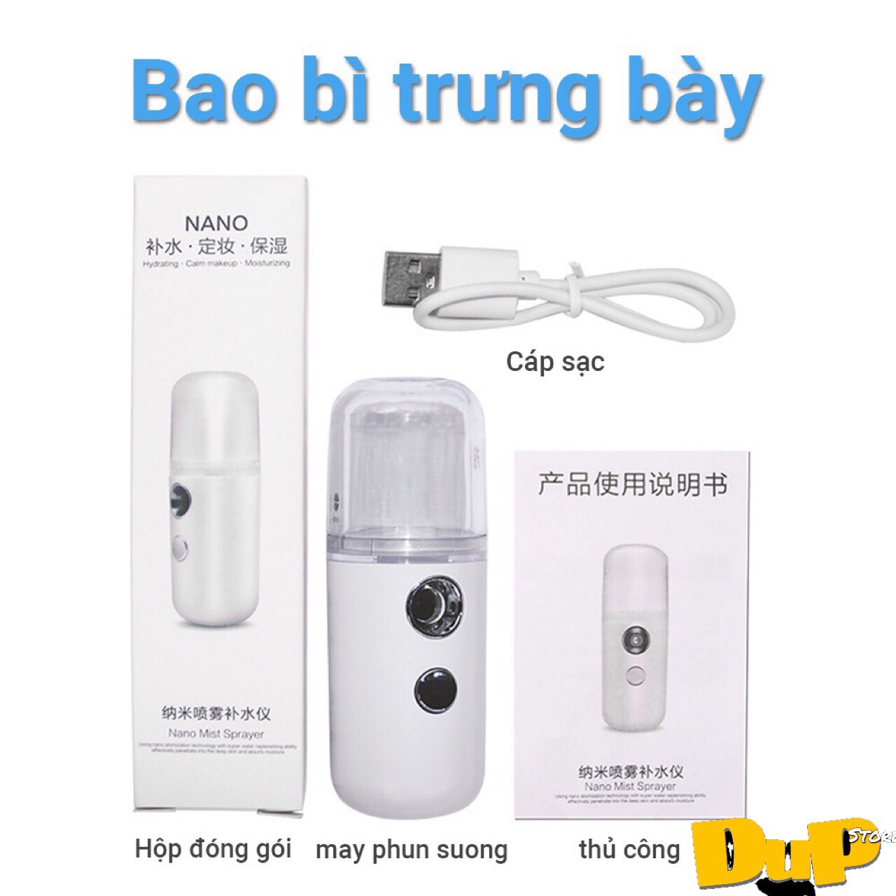 MÁY XỊT KHOÁNG - PHUN SƯƠNG MINI