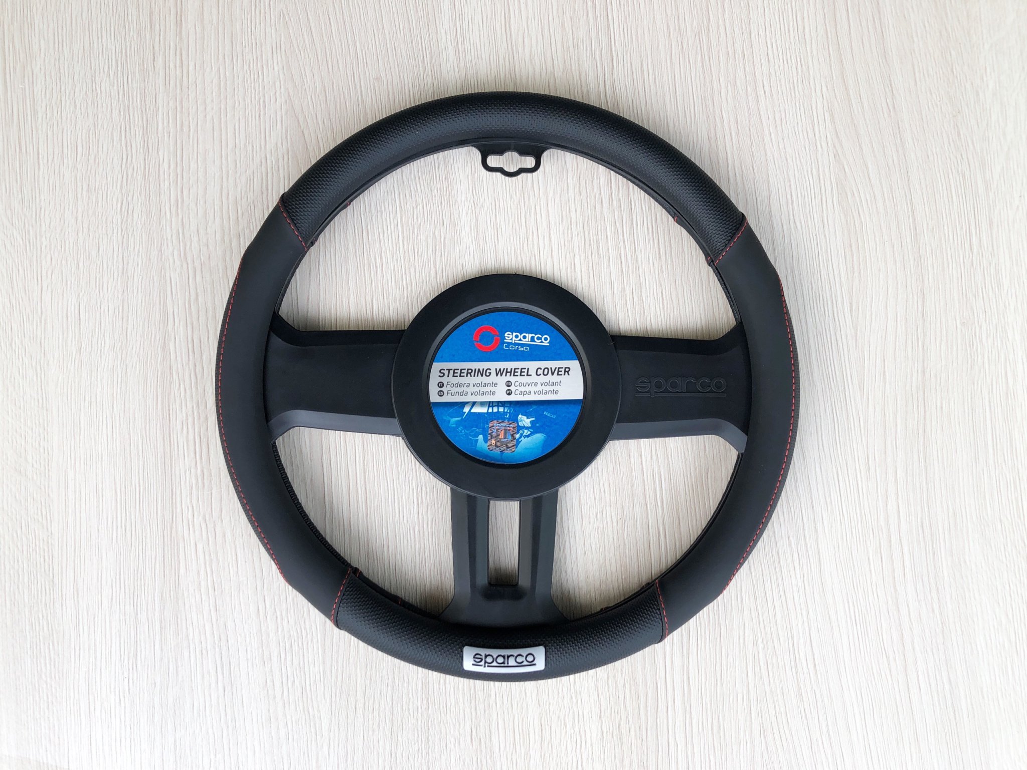 [HCM]Bọc vô lăng Sparco Corsa (SPC1113BK)
