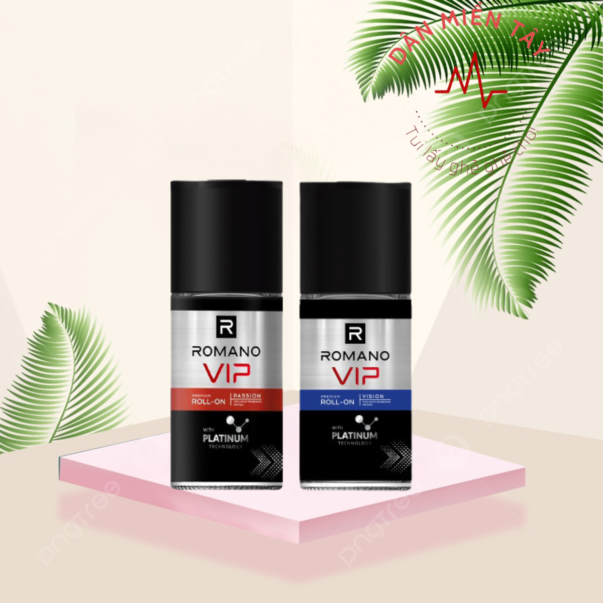 Romano - lăn khử mùi romano vip passion/ vision 50ml