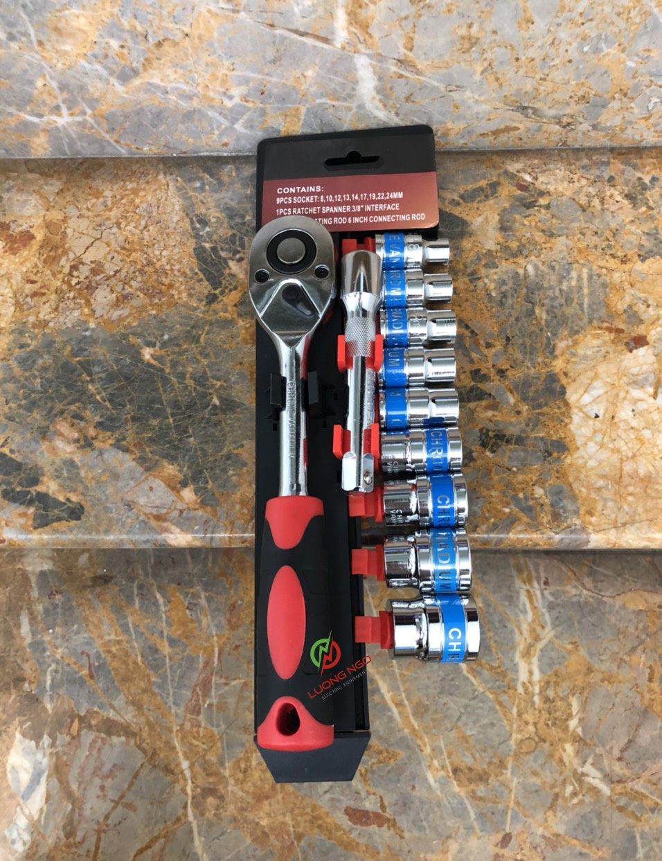Bộ khẩu 1/2 tự động 11 chi tiết cao cấp