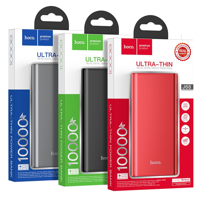 Pin dự phòng Hoco J68 10.000 mah