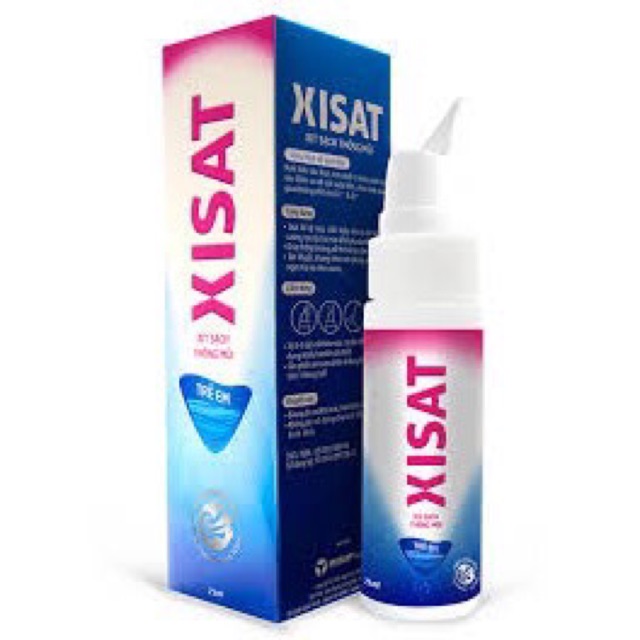 Dung dịch xịt mũi XISAT trẻ em 75ml
