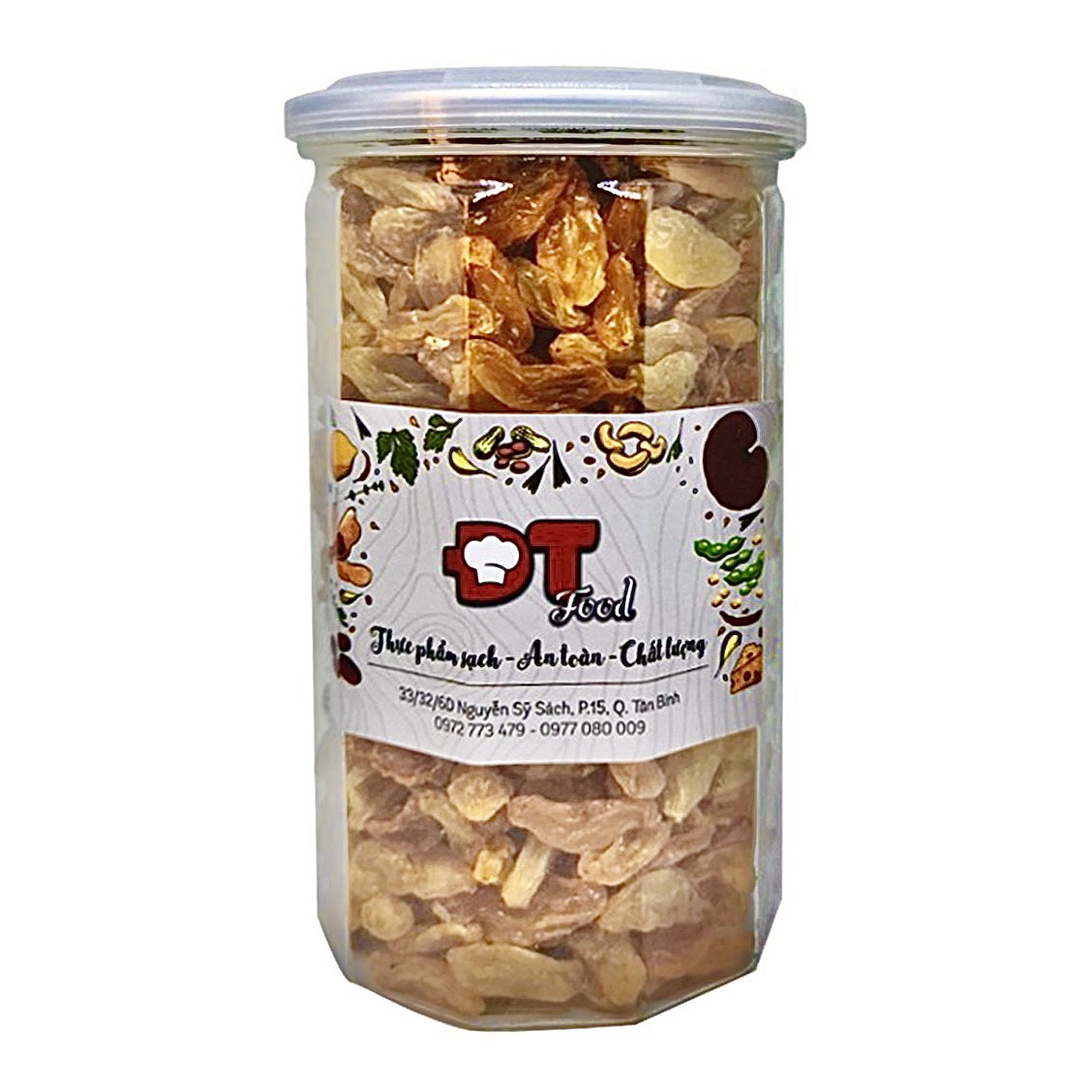 Nho Vàng Khô DTFood 500g