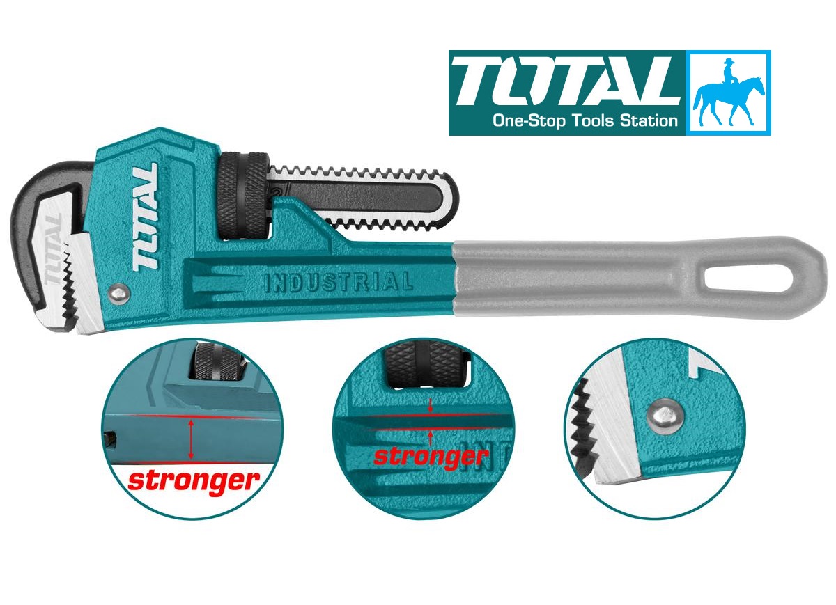 Cờ lê Mỏ lết răng 18inch 450mm Total THT171186