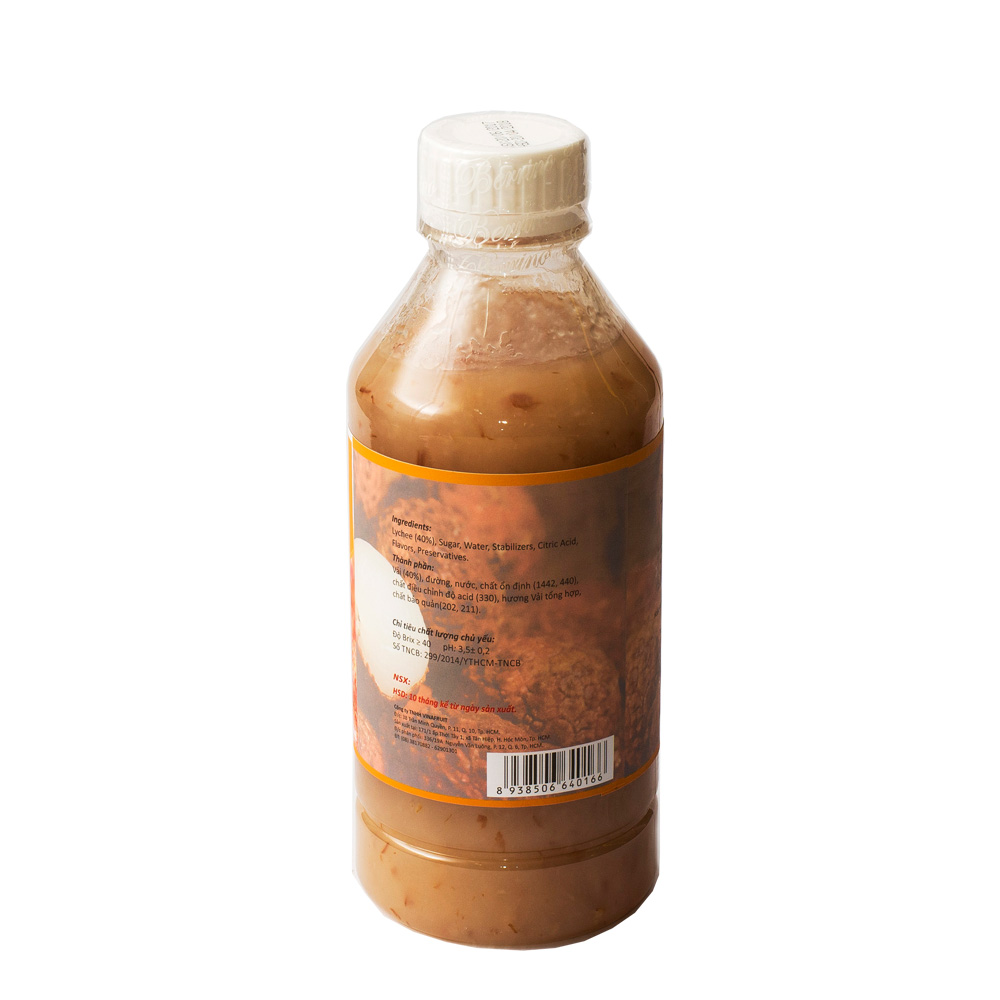 Sinh tố vải Berrino (Berrino Lychee Crush) 1L