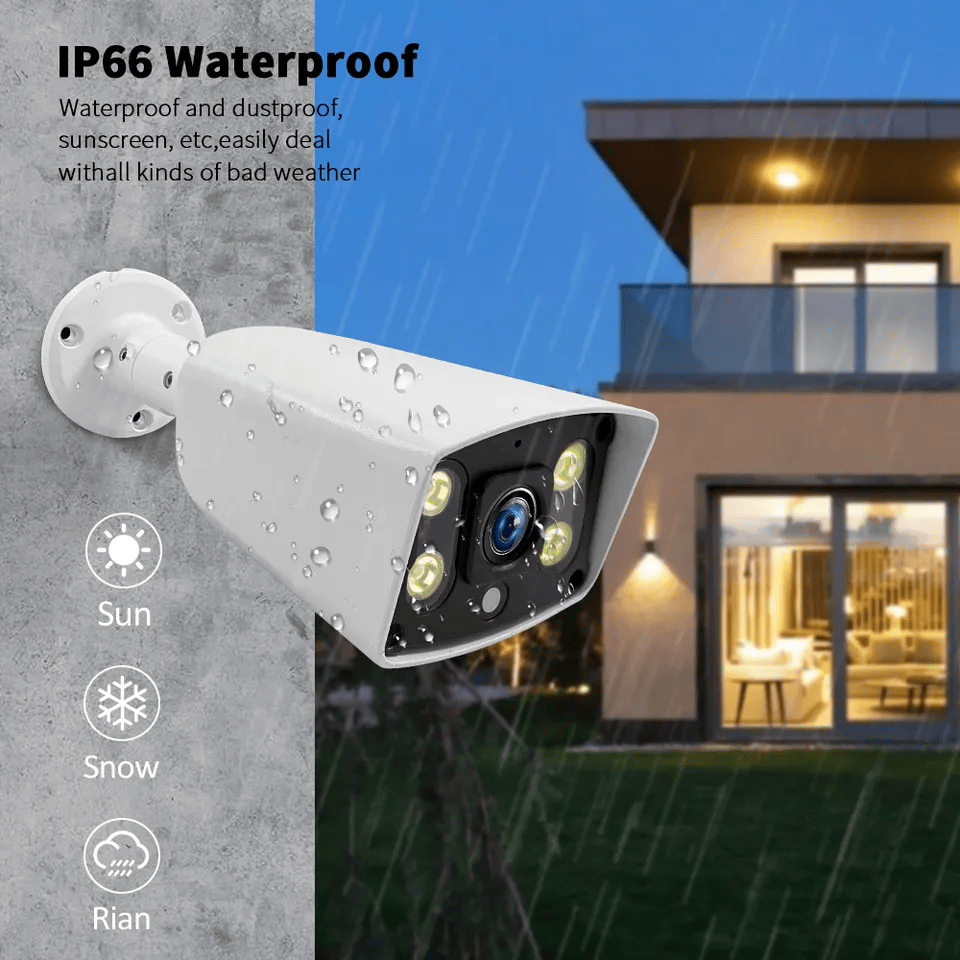 Loosafe 5MP/3MP/4K HD POE Camera Security System Network Camera IP67 Waterproof IP CCTV Camera