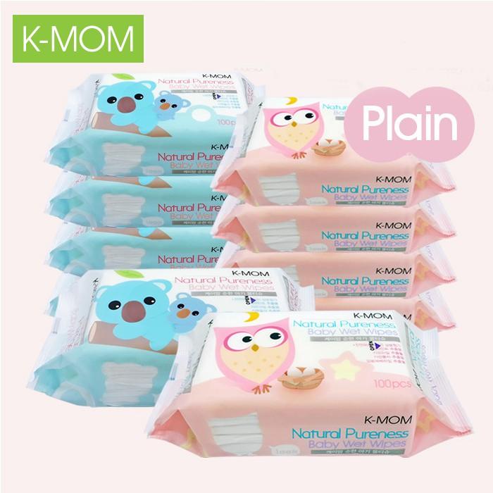 Khăn ướt cao cấp K-Mom Hàn Quốc 100 Tờ