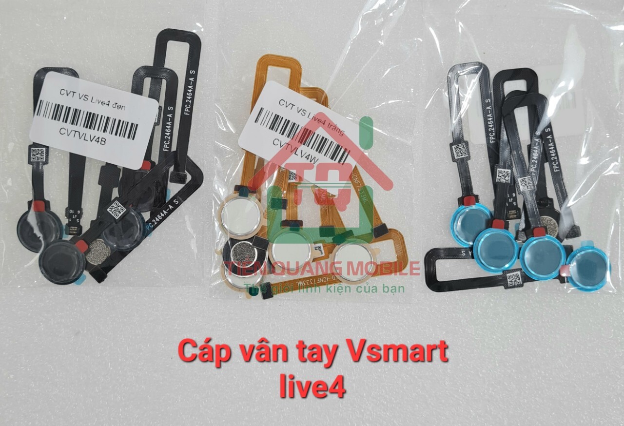 Linh kiện Vsmart live 4 V640 (gồm loa ngoài, cáp main, cáp nguồn volum, cáp vân tay, dây sóng)