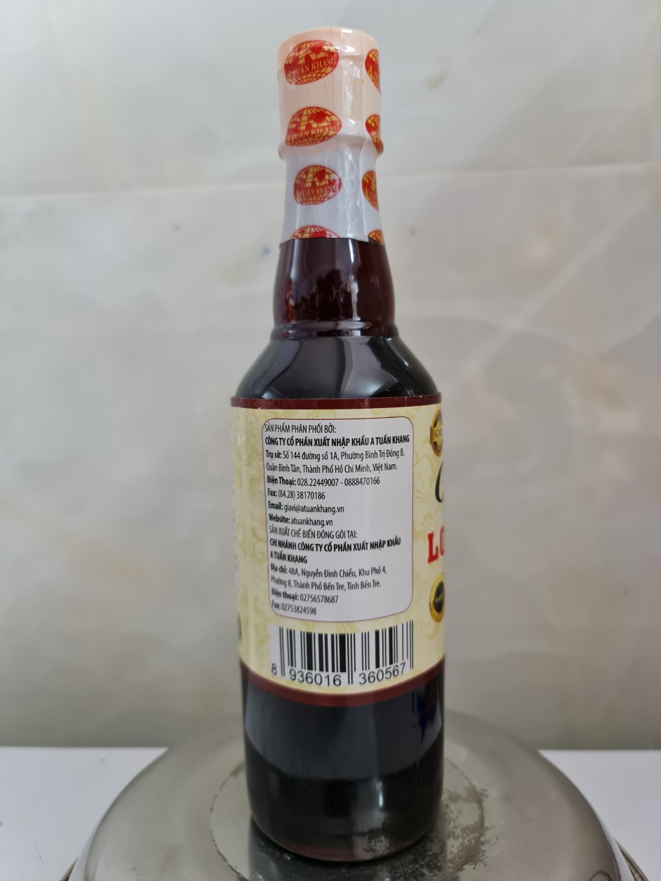 [500ml] GIẤM TIỀU LONG KHANG [VN] A TUẤN KHANG Red Vinegar (vvk-hk)