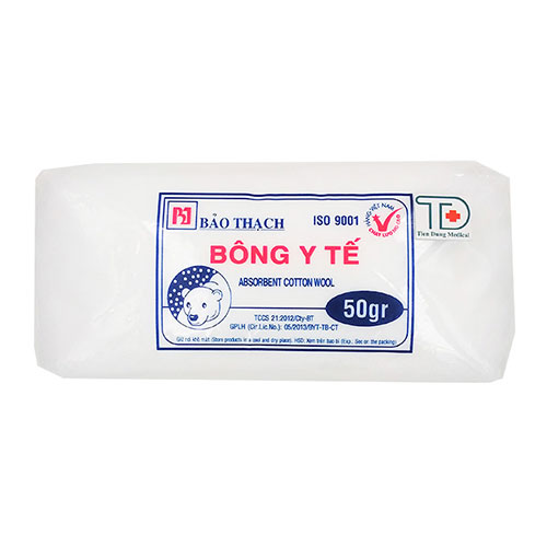 Bông gòn Y Tế Bảo Thạch 50G