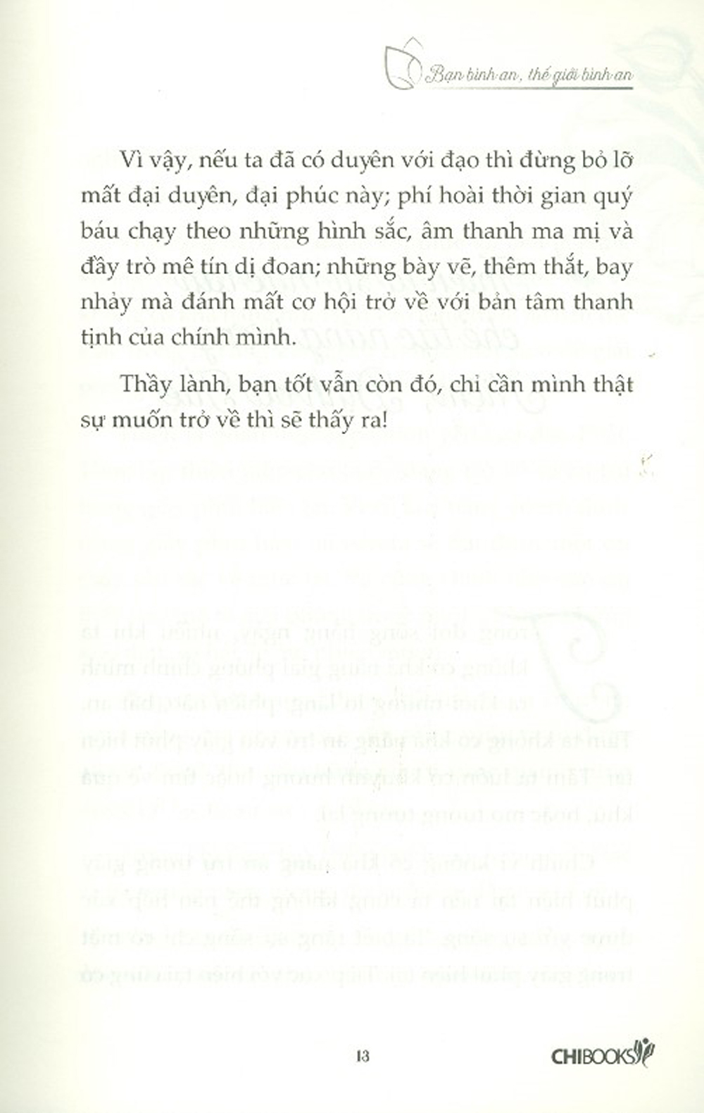Bạn Bình An, Thế Giới Bình An