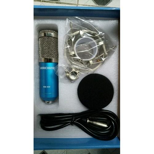 Micro thu âm BM - 900 💝 Freeship 💝 micro livestream  mic thu âm