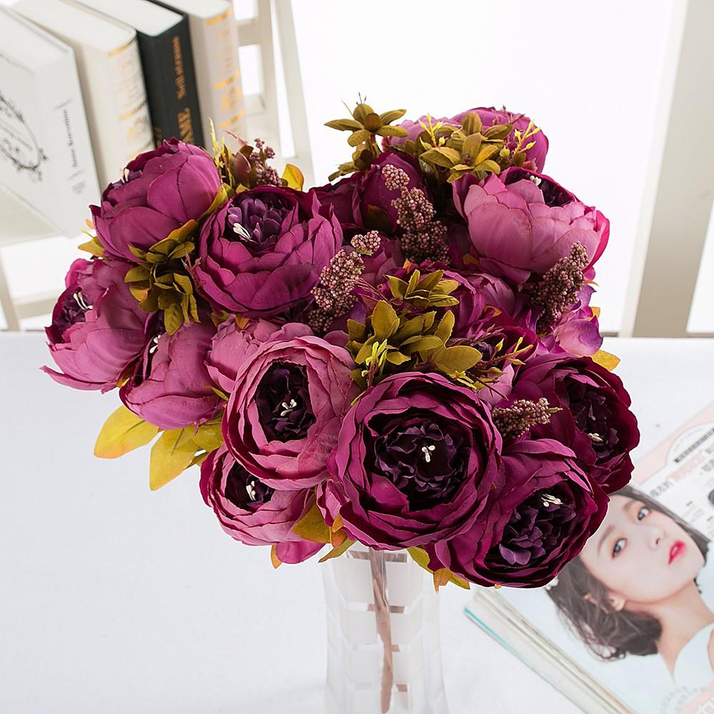 Hoa Giả - Chùm Mẫu Đơn Paeonia Cao Cấp