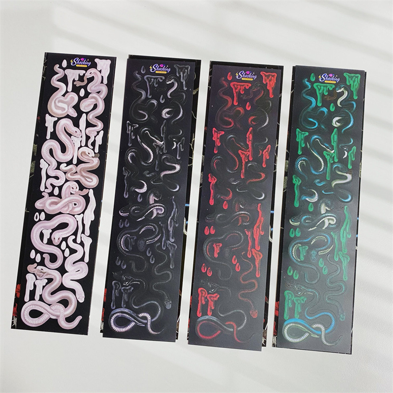 Sticker/ Hình Dán Hoa / rắn