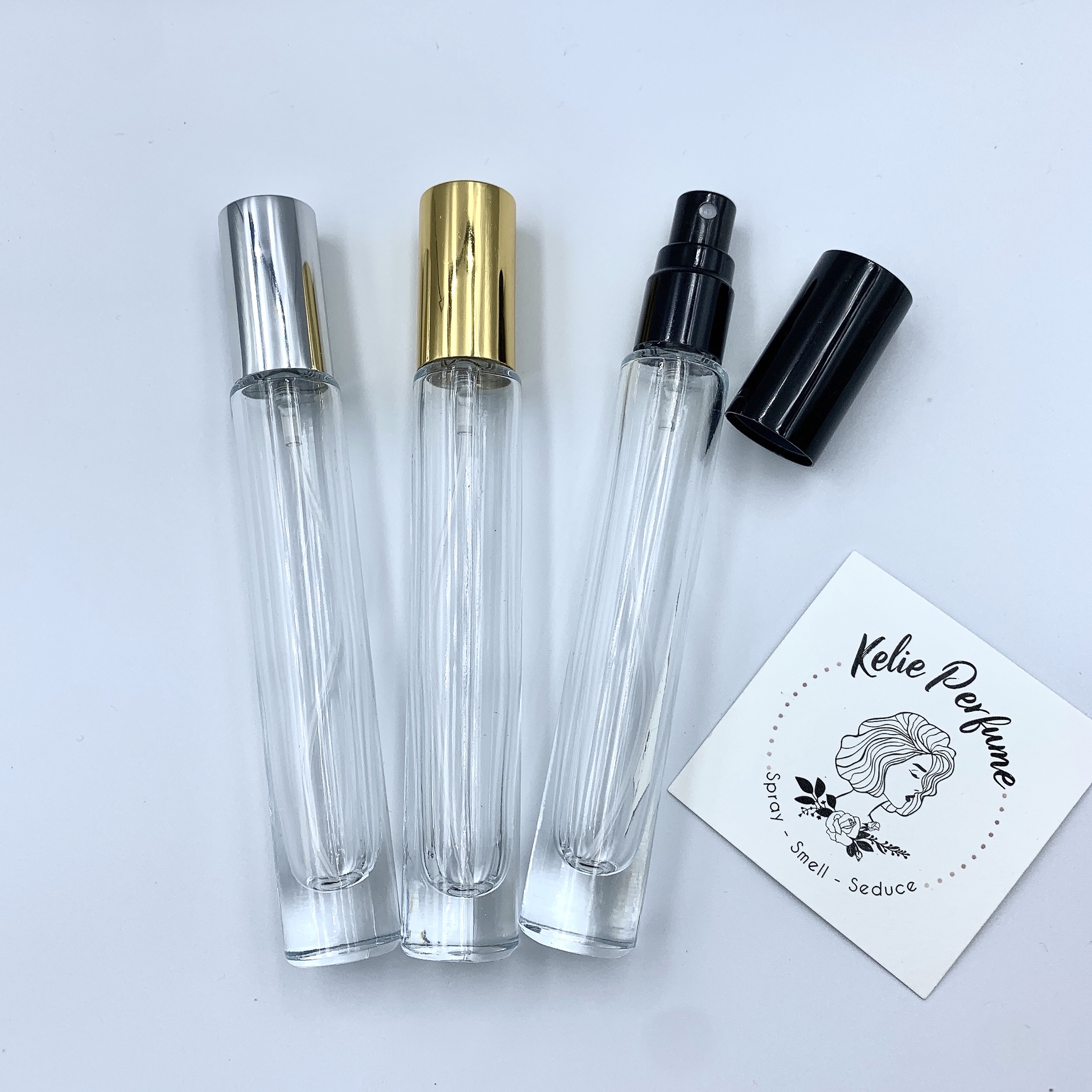 [HCM]Chai Chiết Nước Hoa Thủy Tinh 10ML Tròn