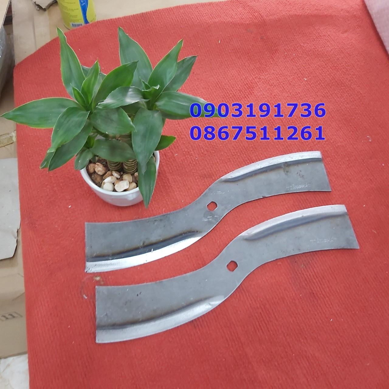 Lưỡi dao lắp cho máy băm chuối, băm cỏ 1.5kw