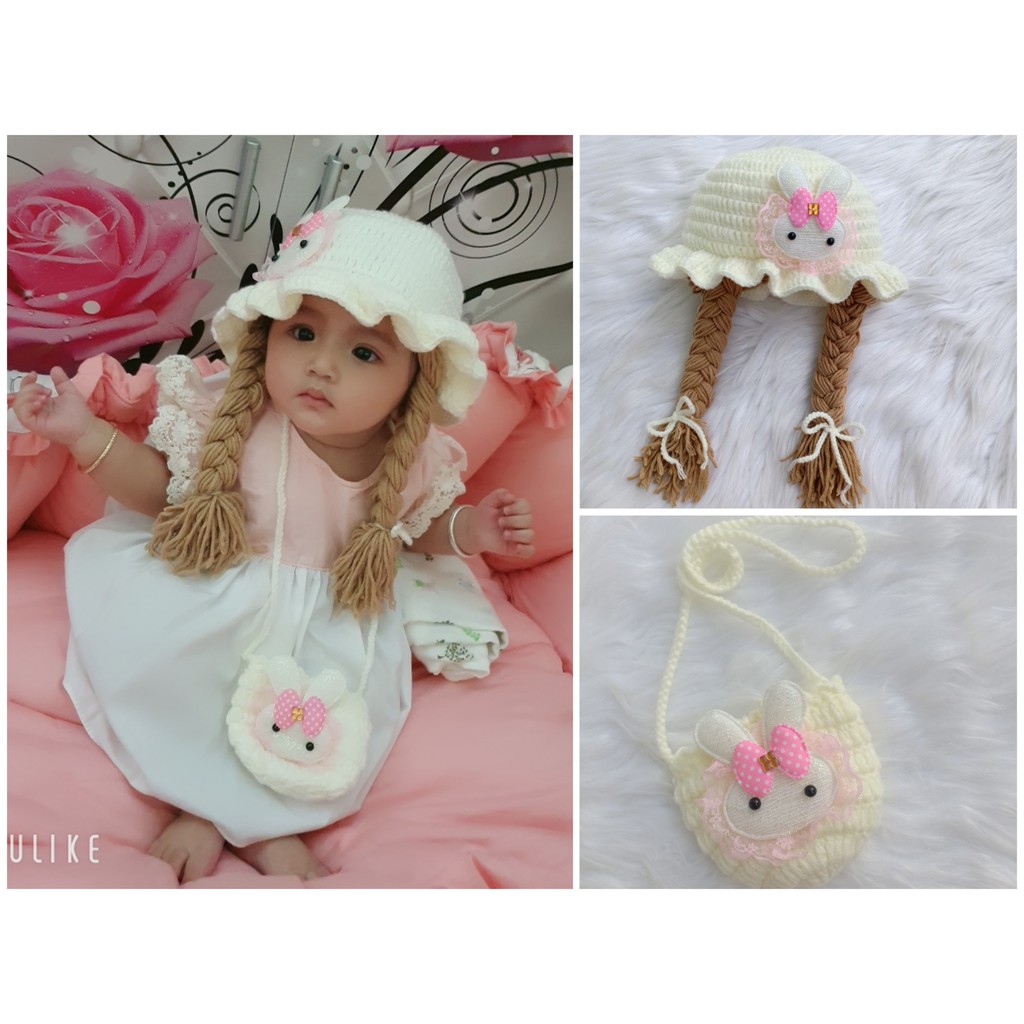 Mặt Thỏ Trang Trí Đồ Cho Bé