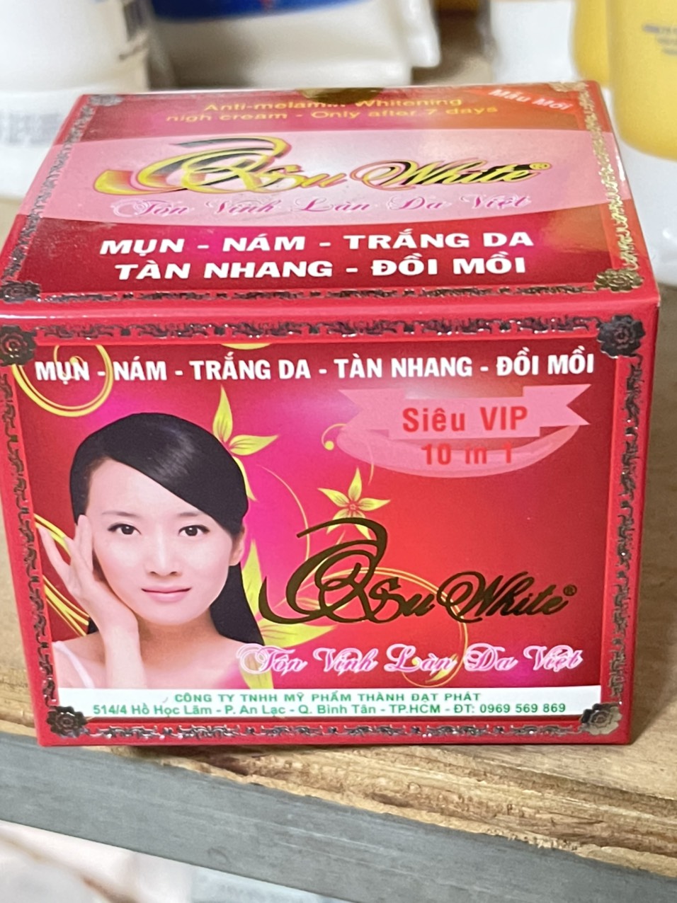 Kem mụn, nám, tàn nhang Osu White ( Víp 30g )